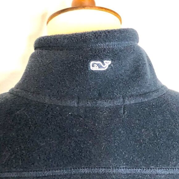 VINYARD VINES NAVY FLEECE VEST - Picture 7 of 10